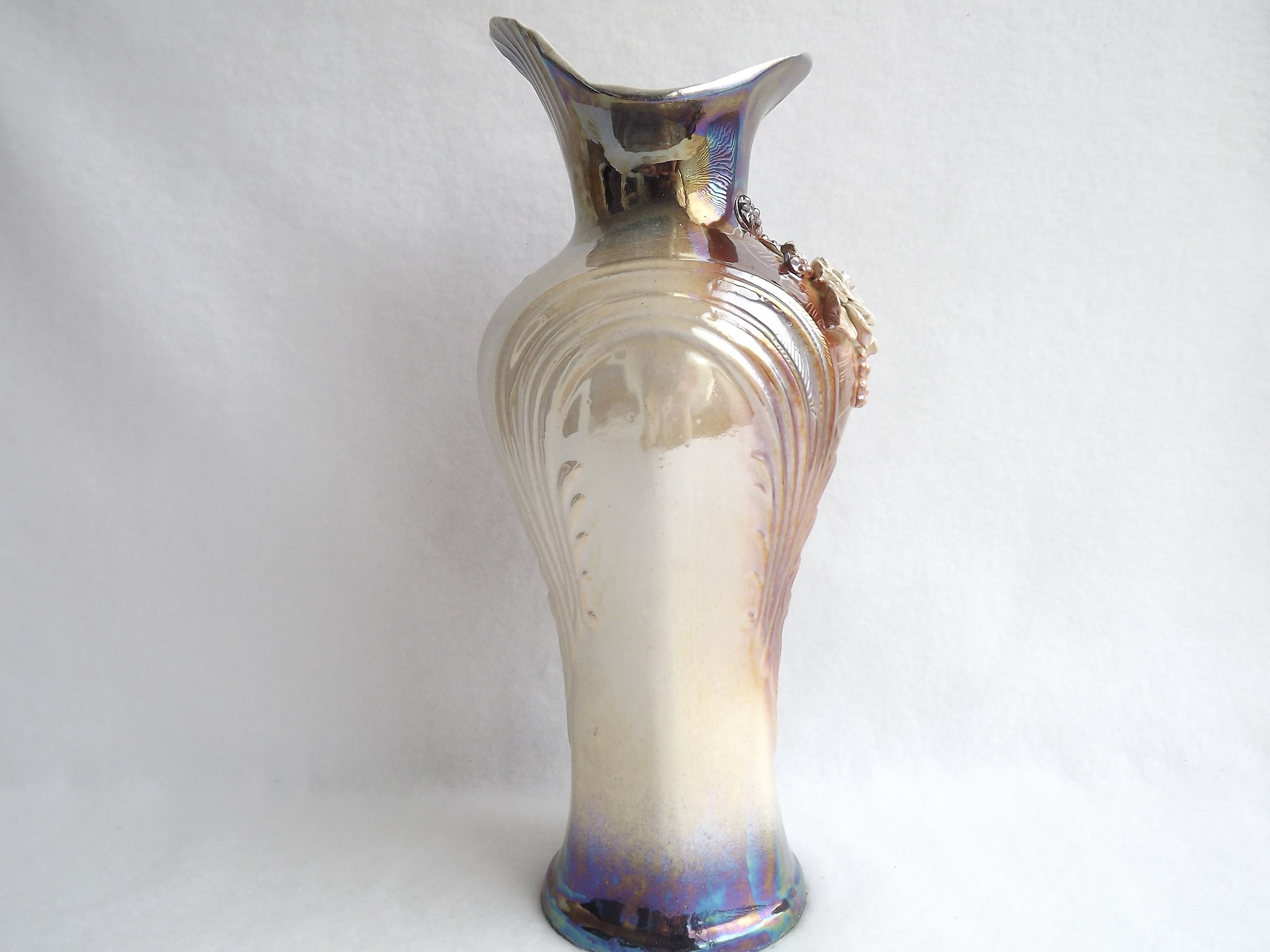 Vintage ceramic flower vase ceramic vase flower vase Etsy