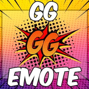 Twitch Emote - Stile FUMETTO GG