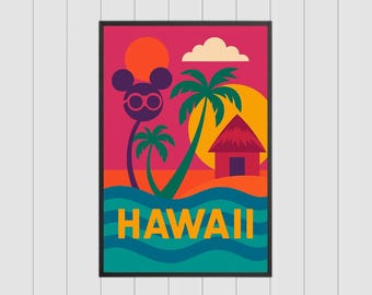 ディズニー アウラニ リゾート アートプリント、アウラニ ハワイ