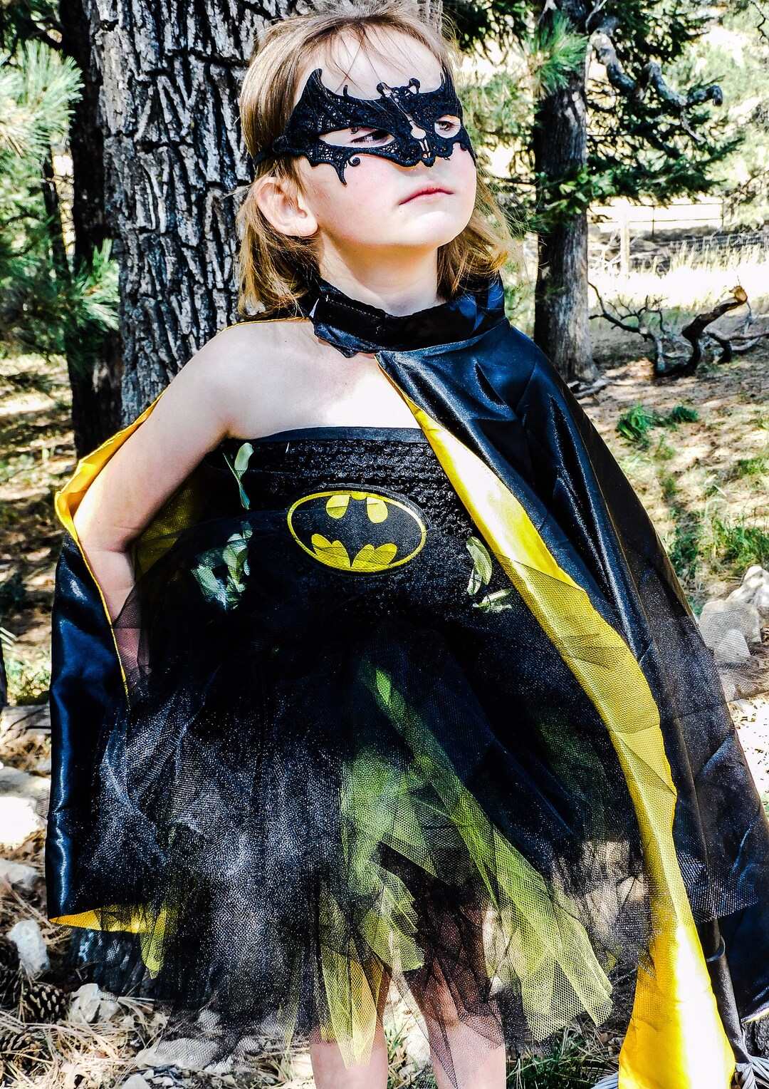 Toddler and Children's Batman Tulle Dress Etsy