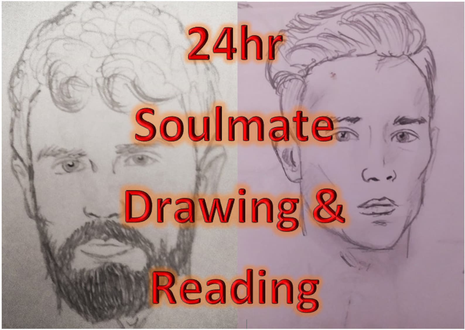 SOULMATE READING & SKETCH - Guaranteed within 24 hours!