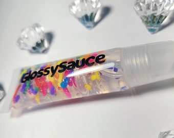 Birthday Love Sprinkle Lip Gloss - Cotton Candy Flavored