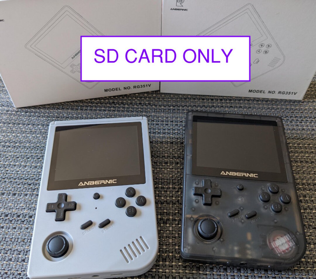 RG351V SD CARD Retro Game Console Handheld Videogame Anbernic RG351V Video Game Console Retro
