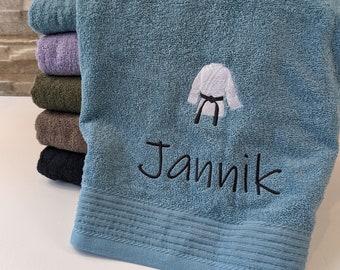 Dogi Karate Handtuch personalisierbar
