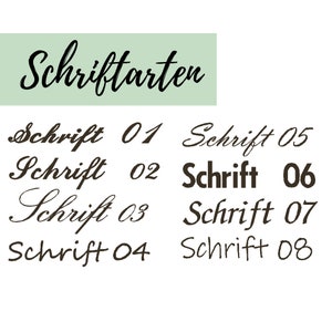 Handtuch mit Name Namensstickerei Bild 3