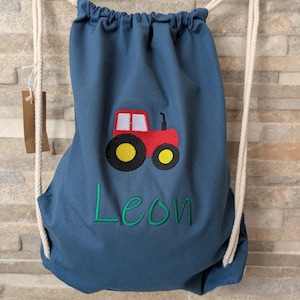 Sac de sport personnalisé avec tracteur