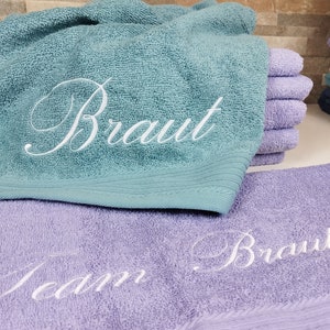 Personalized towel bachelor party jga