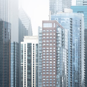 Chicago Art, Chicago Skyline Photo, Chicago Photography, Buildings of Chicago Photo, Urban Wall Art, City Skyline Art, Architectural Art