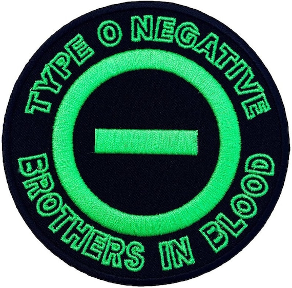 Type O Negative Patch Lords of Flatbush Embroidered Iron 4 Inch Sew on Badge Type O Negative Patch Lords of Flatbush Embroidered Iron 4 Inch Sew on Badge