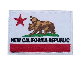 New California Republic NCR Patch (3 Inch) Hook Loop Badge Gamer Badge Nuclear Fall-out Inspired Shelter Backpack Tactical Vest Gift Patches