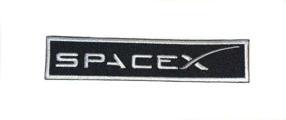 NASA SpaceX Logo Patch 4 Inch Iron/Sew-on Dragon Crew Badge | Etsy