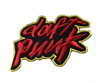 Daft Punk Embroidered Sweatshirt Etsy