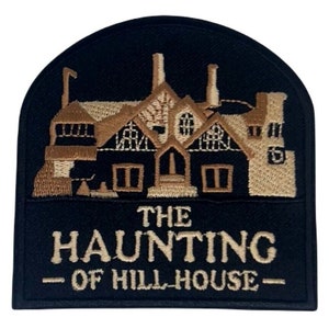 The Haunting of Hill House Patch (3 Inch) Iron/Sew-on Badge Classic Horror Movie Film, DIY Costume, Backpack, Jacket, Hat, Gift Patches