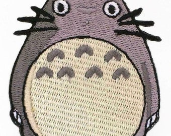 Mon voisin Totoro Patch (3 pouces) Badge thermocollant Applique Anime Cartoon Souvenir