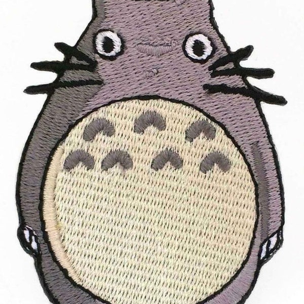 My Neighbor Totoro Patch (3 Inch) Iron-on Badge Applique Anime Cartoon Souvenir