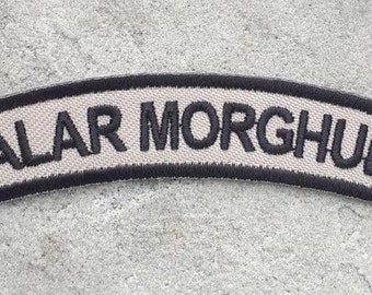 Valar Morghulis Patch (3.5 Inch) Embroidered Iron/Sew-on Badge Faceless Man GoT Morale Tactical Emblem DIY Costume Gift Patches