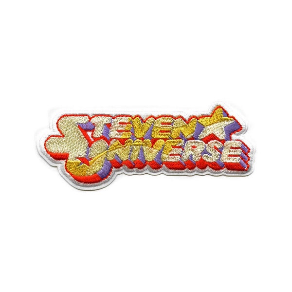 Steven Universe Logo Patch (4 Inch) Iron or Sew-on Badge DIY Costume Retro Cartoon TV Series Cosplay Backpack, Jacket, Cap, Bag Gift Patches