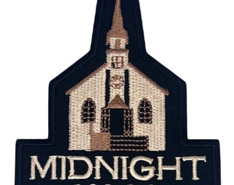 Midnight Mass Patch (4 Inch) Iron/Sew-on Badge Classic TV Horror Movie, DIY Halloween Costume, Backpack, Jacket, Gift Patches