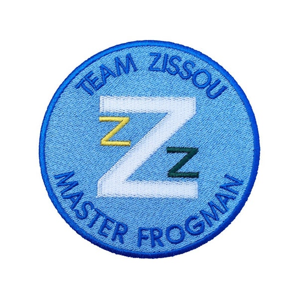 The Life Aquatic Team Zissou Master Frogman Patch (3.5 Inch) Embroidered Iron-on or Sew-on Badge Movie Souvenir Applique Costume Cosplay