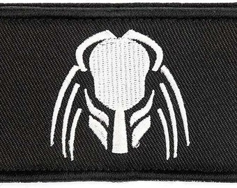 Predator Embroidered Patch, Tactical Morale Badge, 3 Inch