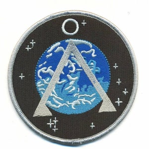 Star Gate SG-1 Project Earth Uniform Patch (3.2 Inch) Embroidered Hook and Loop / Iron-on Badge Costume TV Series Movie Emblem Gift Patches