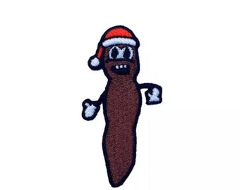 Mr Hankey The Christmas Poo Patch (2.75 Inch) Embroidered Iron-on Badge Mr Hanky DIY Costume Turd, Poop, Cap, Bag, Gift Patches