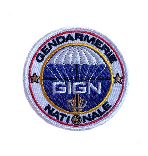 French Gendarmerie Nationale GIGN Patch 3 Inch Iron-on Badge R6S DIY  Costume, Backpack, Jacket, Cap, Hat, Airsoft, Gift Patches 