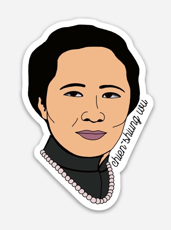 Chien-shiung Wu Sticker  Etsy