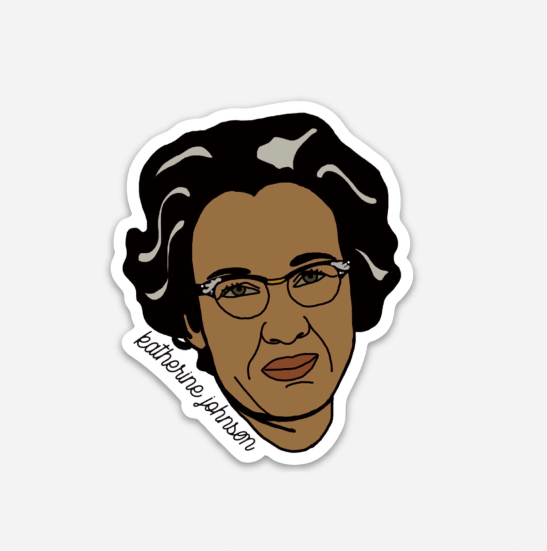 Katherine Johnson Sticker - Etsy