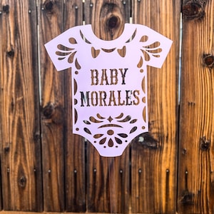 Custom Papel Picado Baby Shower Centerpieces: Cielito Lindo Theme