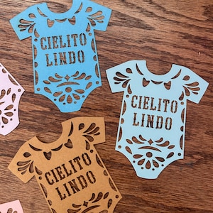 Custom Cielito Lindo Papel Picado Baby Shower Decorations image 3