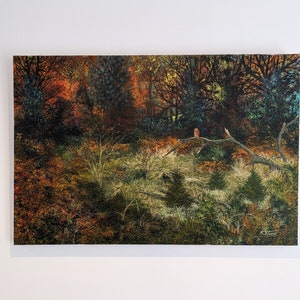 Original Large Canvas Painting, Landscape Painting, Acrylic on Canvas, Original Acrylic Painting, 60cm X 90cm image 1