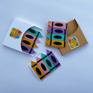 Crayons Hair Clip, Back to School, Girl Hair bows, Girl Hair Accessories, Crayons Design Snap Clips, Crayons Pigtail Bows