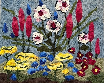Rug Hooking Pattern Color Play