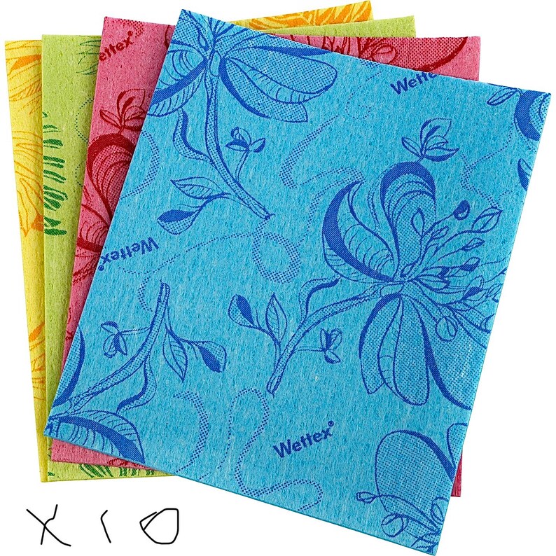 100 Real Swedish Dishcloths Made in Sweden Each Package Etsy