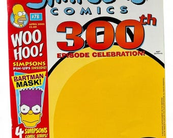 シンプソンズコミック 2003年4月号 第78号：300話記念 - Etsy 日本