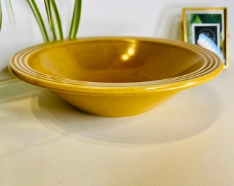 Vintage Hornsea Saffron Cereal / Soup Bowl, 1970&#39;s Retro