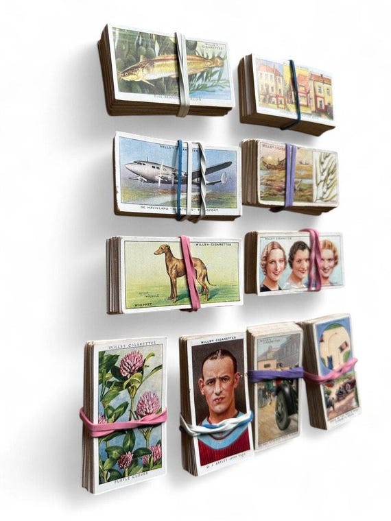 英国シガレットカード50枚　アルバム入り　ガーデニング　完全セット 英国シガレットカード50枚 アルバム入り ガーデニング 完全セット