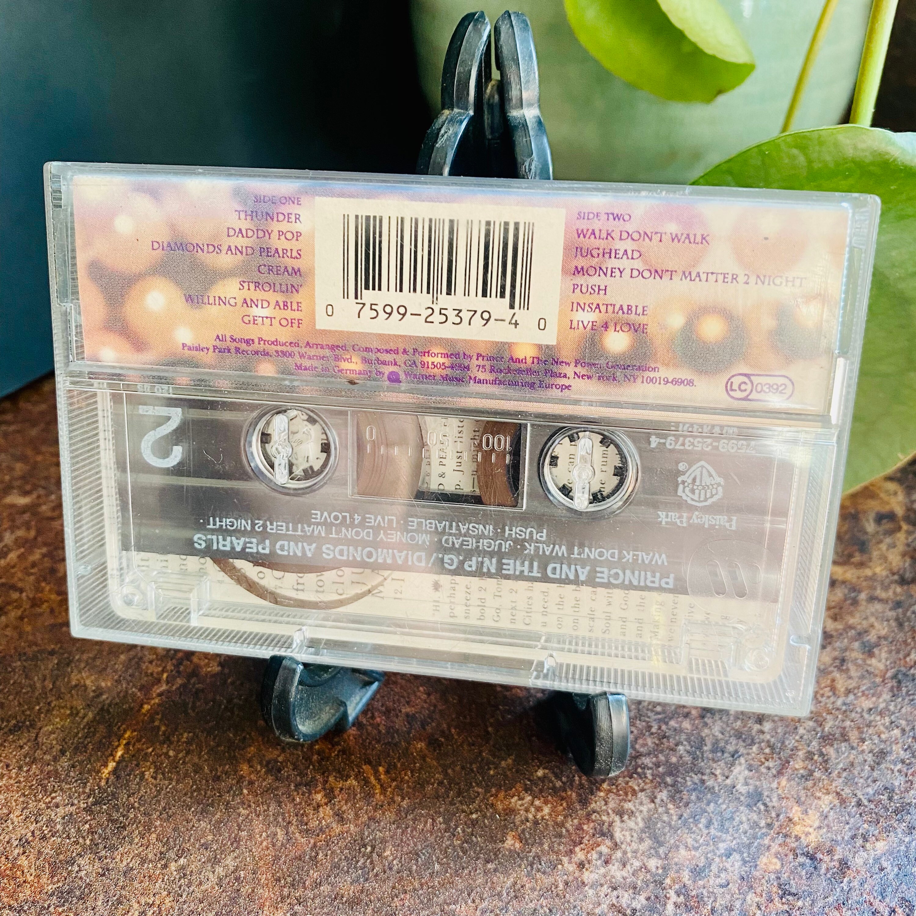 ヴィンテージ プリンス ダイヤモンド＆パール カセットテープ - NPG