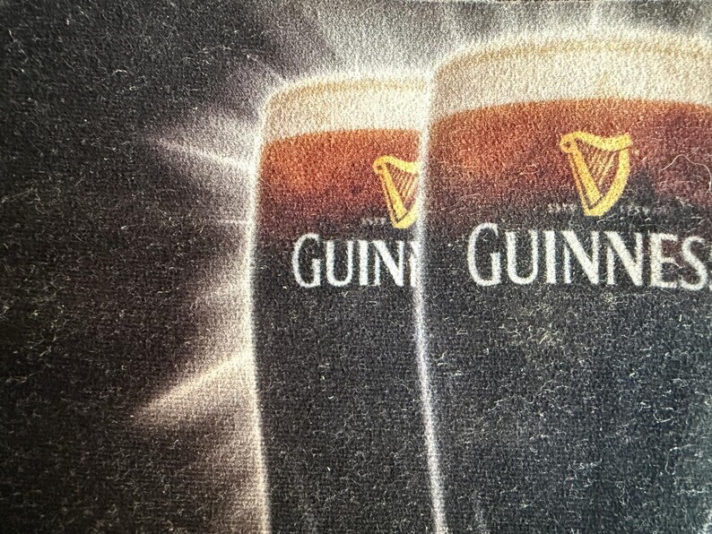 Guinness Bar Runner - In a glass of its own - home bar image 4