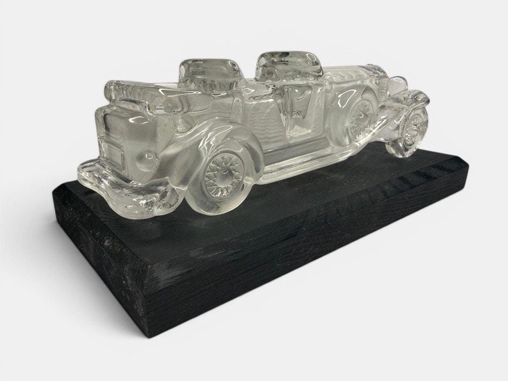クリスタルCAR*デューセンバーグ（Duesenberg1930)置き物 Hofbauer - Duesenberg 1930 - Magic Crystal for Men - Glass Art