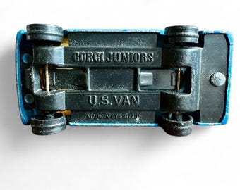 Vintage Corgi Juniors, Blue Adidas Chevy Van - Etsy