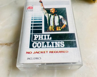 Vintage Phil Collins Cassette tape / No Jacket required