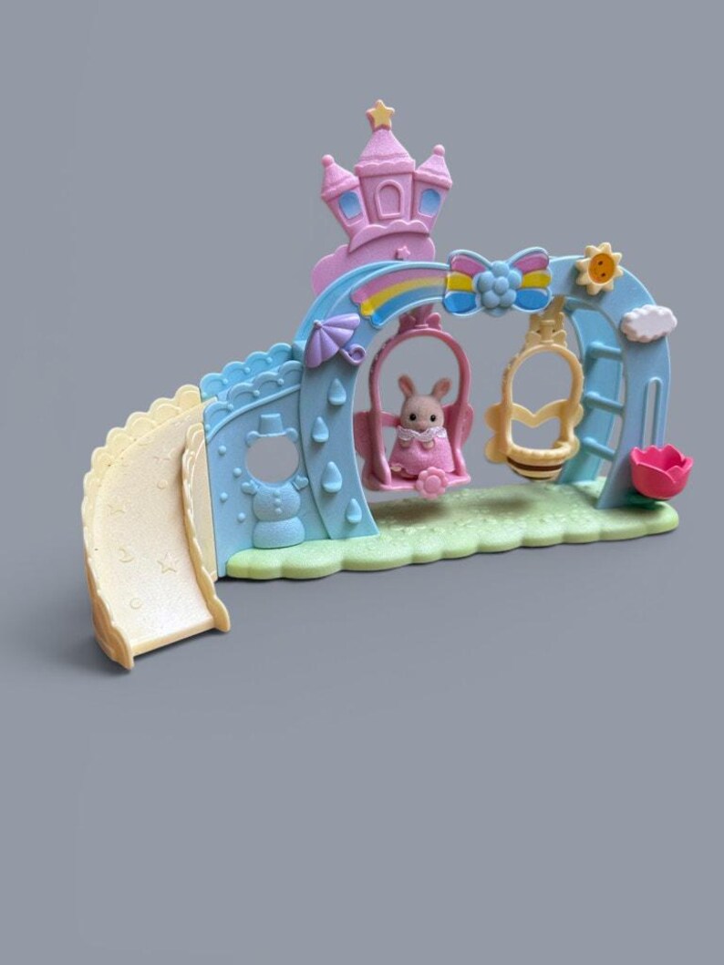 Sylvanian familjepaket - buss, vagn och gungor bild 7