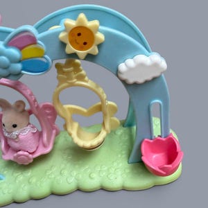 Sylvanian familjepaket - buss, vagn och gungor bild 9