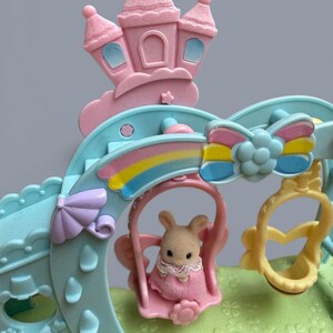 Sylvanian familjepaket - buss, vagn och gungor bild 8