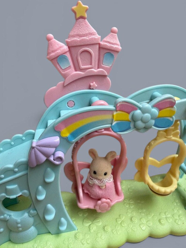 Sylvanian familjepaket - buss, vagn och gungor bild 8