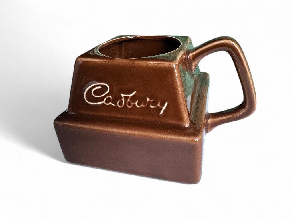 ヴィンテージのキャドバリーチョコレートキューブマグ - Etsy 日本