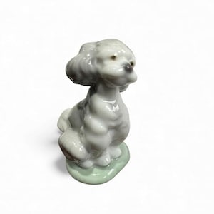 リヤドロ 犬 - 生涯の友 - 磁器彫刻 フィギュア #7685 - 廃盤