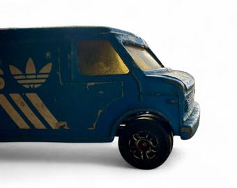 Vintage Corgi Juniors, Blue Adidas Chevy Van - Etsy